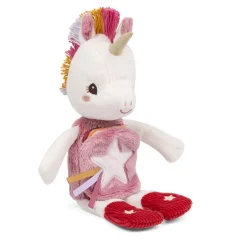 Peluche phosphorescente avec livre en tissu lena