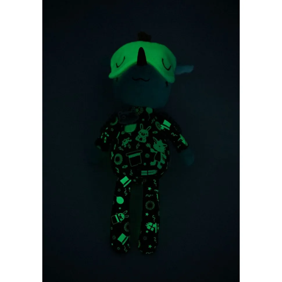 Peluche phosphorescente joe ami de la nuit