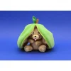 Peluche réversible flipetz chien et pomme