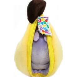 Peluche réversible flipetz papillon et banane