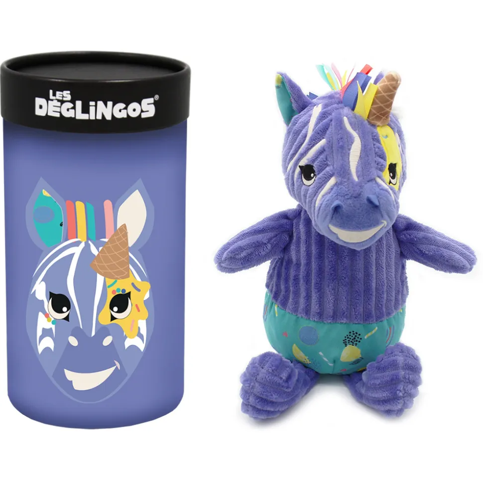 Peluche simply 33 cm kiprokos le zèbre