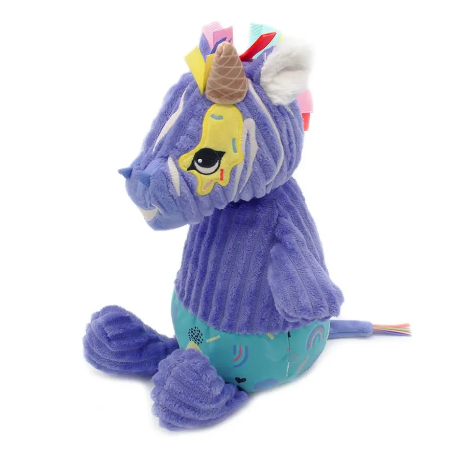 Peluche simply 33 cm kiprokos le zèbre