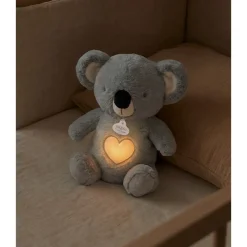 Peluche sonore et lumineuse respi'rêves koala