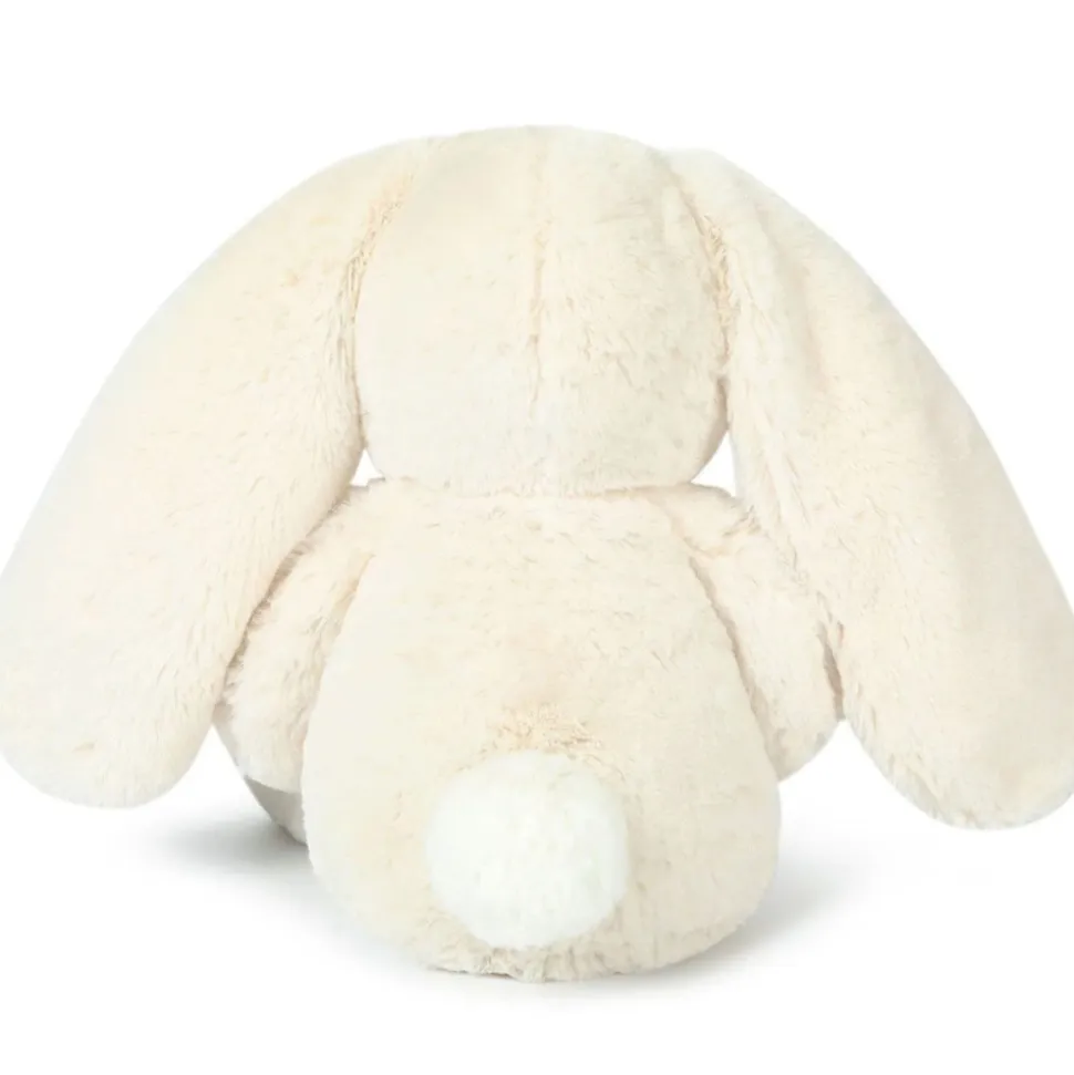 Peluche ultra douce lapin 40 cm - crème