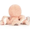 Peluche ultra douce poulpe 38 cm - rose des sables