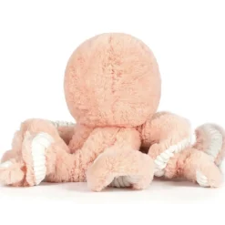 Peluche ultra douce poulpe 38 cm - rose des sables