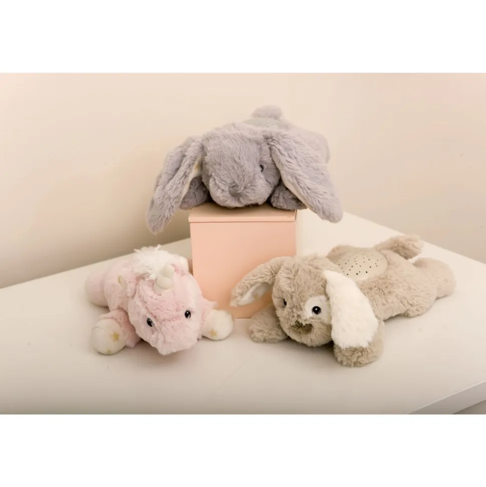 Peluche veilleuse bébé projection plafond lapin dream buddies