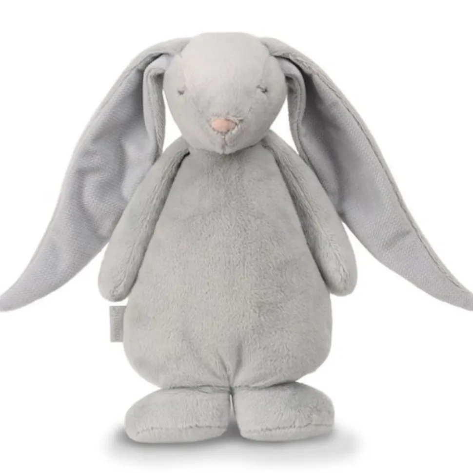 Peluche veilleuse lapin gris