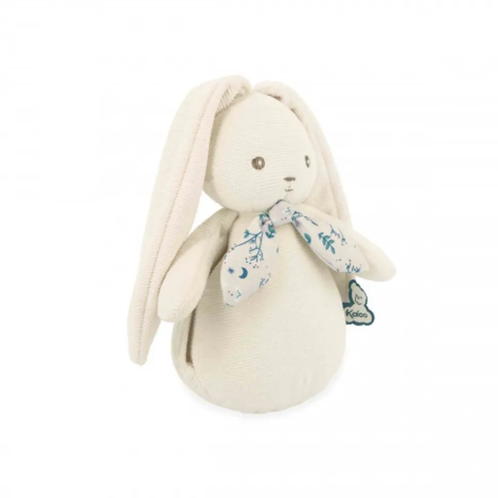 Peluche veilleuse nomade lapin crème