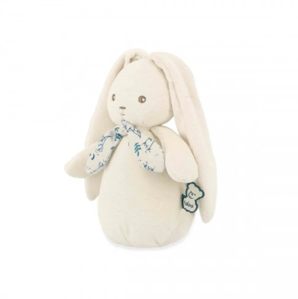 Peluche veilleuse nomade lapin crème