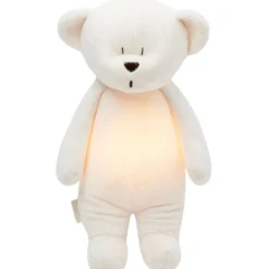 Peluche veilleuse ours crème
