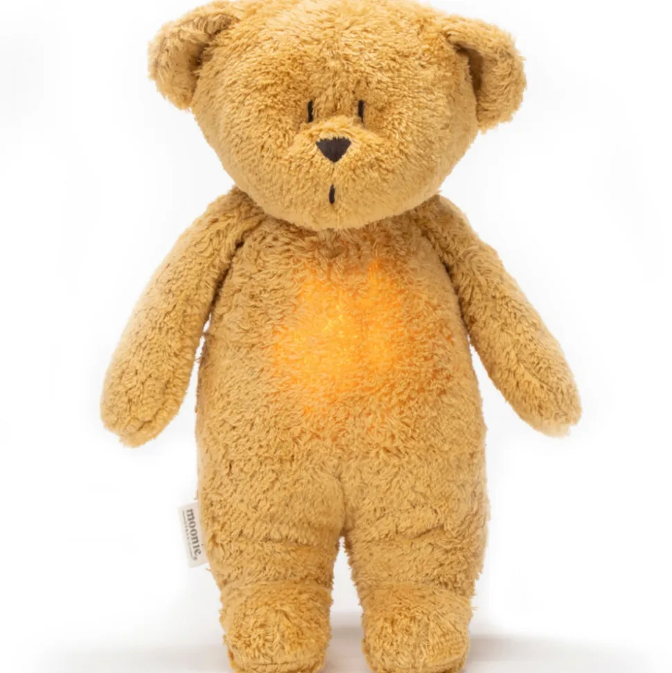 Peluche veilleuse ours nature bio miel