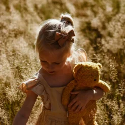 Peluche veilleuse ours nature bio miel