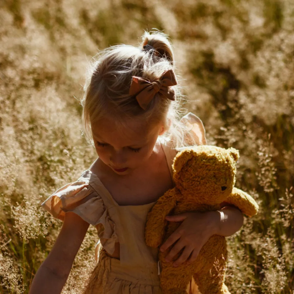Peluche veilleuse ours nature bio miel