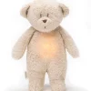Peluche veilleuse ours nature bio sable