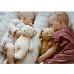 Peluche veilleuse ours nature bio sable