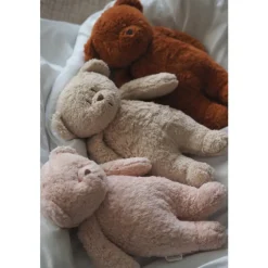 Peluche veilleuse ourson nature bio cappuccino