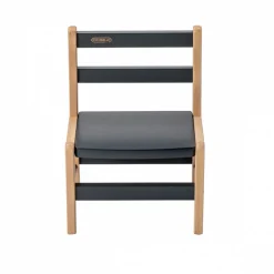 Petite chaise basse enfant louise anthracite