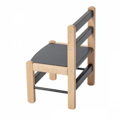 Petite chaise basse enfant louise anthracite