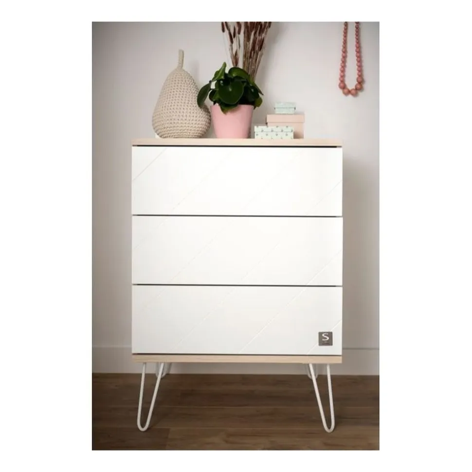 Petite commode 3 tiroirs happy