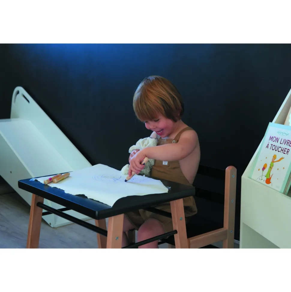 Petite table enfant gabriel hybride fuchsia