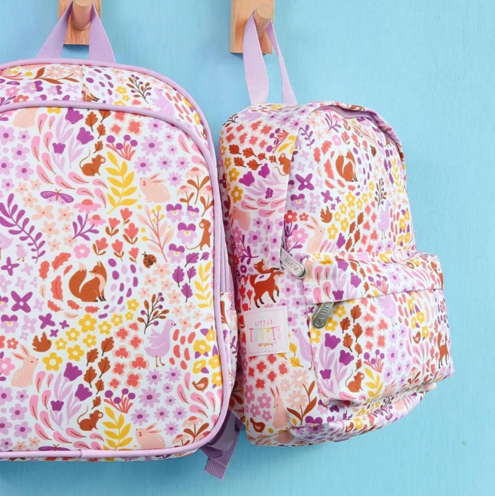 Petit sac à dos fleurs du jardin