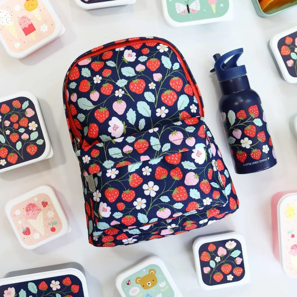 Petit sac à dos fraises