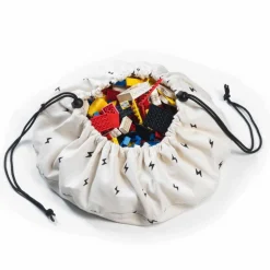 Petit sac à jouets / tapis de jeu 2 en 1 éclair