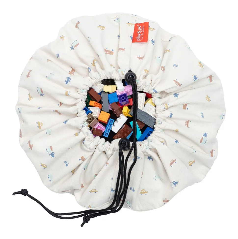 Petit sac à jouets / tapis de jeu 2 en 1 cars