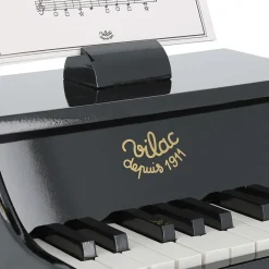 Piano en bois 18 touches noir