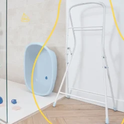 Pied de baignoire pliable + tuyau de vidange