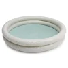 Piscine bébé ø 100 cm 2 anneaux fleurs vertes