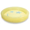 Piscine bébé ø 150 cm 3 anneaux smiley jaune