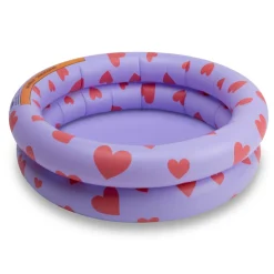 Piscine bébé ø 60 cm cœur 2 anneaux