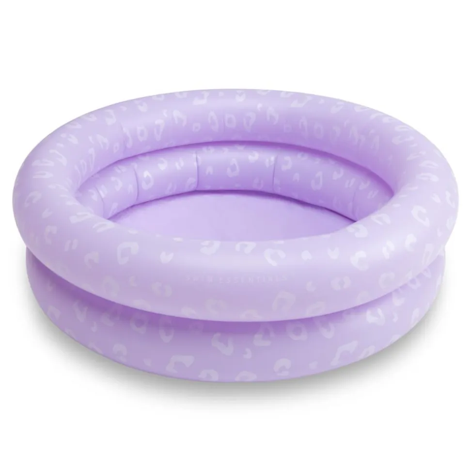Piscine bébé ø 60 cm léopard lila 2 anneaux