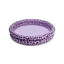 Piscine bébé ø 100 cm léopard violet 2 anneaux