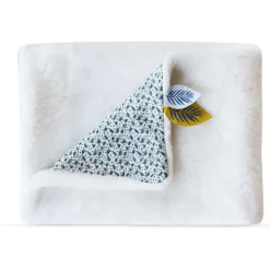 Plaid douceur yoca le koala blanc