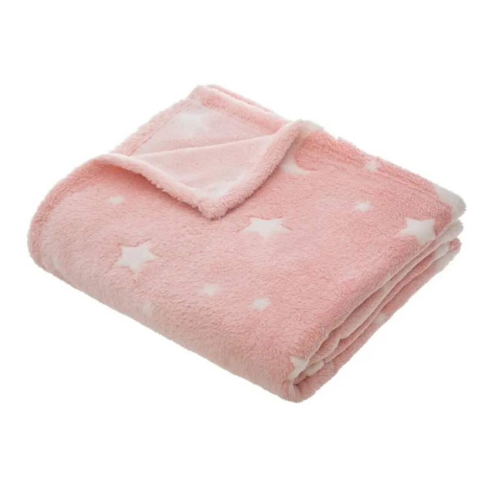 Plaid phospho 125x150 rose