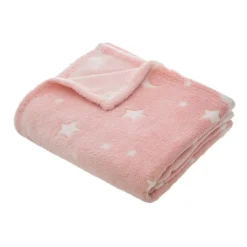 Plaid phospho 125x150 rose