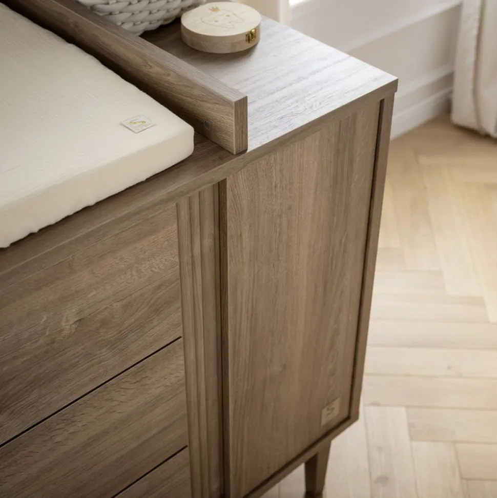 Plan à langer dessus intégrale pour commode mokka