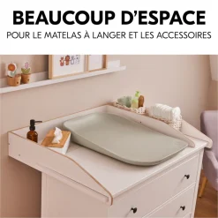 Plan à langer pour commode combine n change