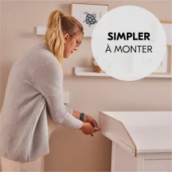Plan à langer pour commode combine n change