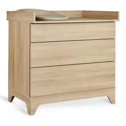 Plan à langer pour commode tsugi - honey ash
