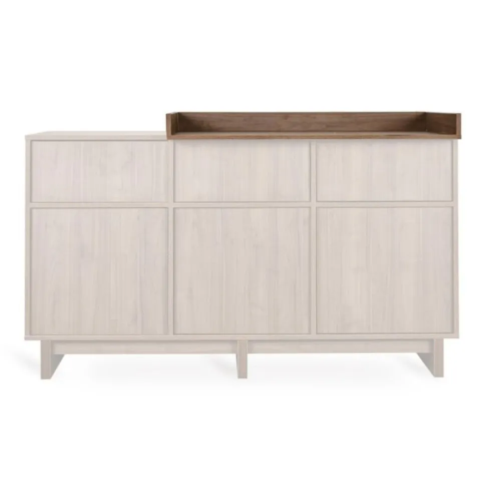 Plan à langer pour commode xl kyo - walnut