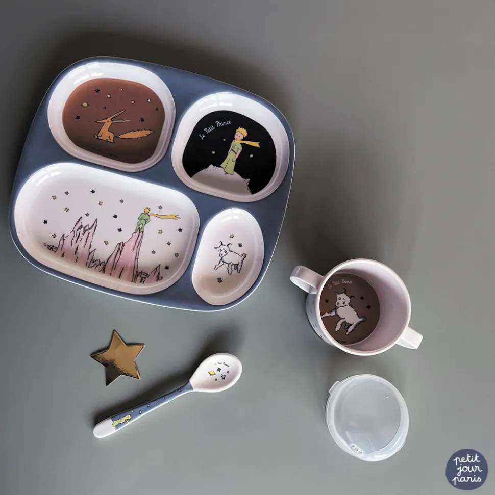 Plateau à 4 compartiments le petit prince