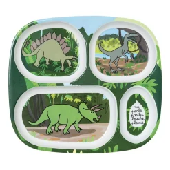 Plateau à 4 compartiments les dinosaures
