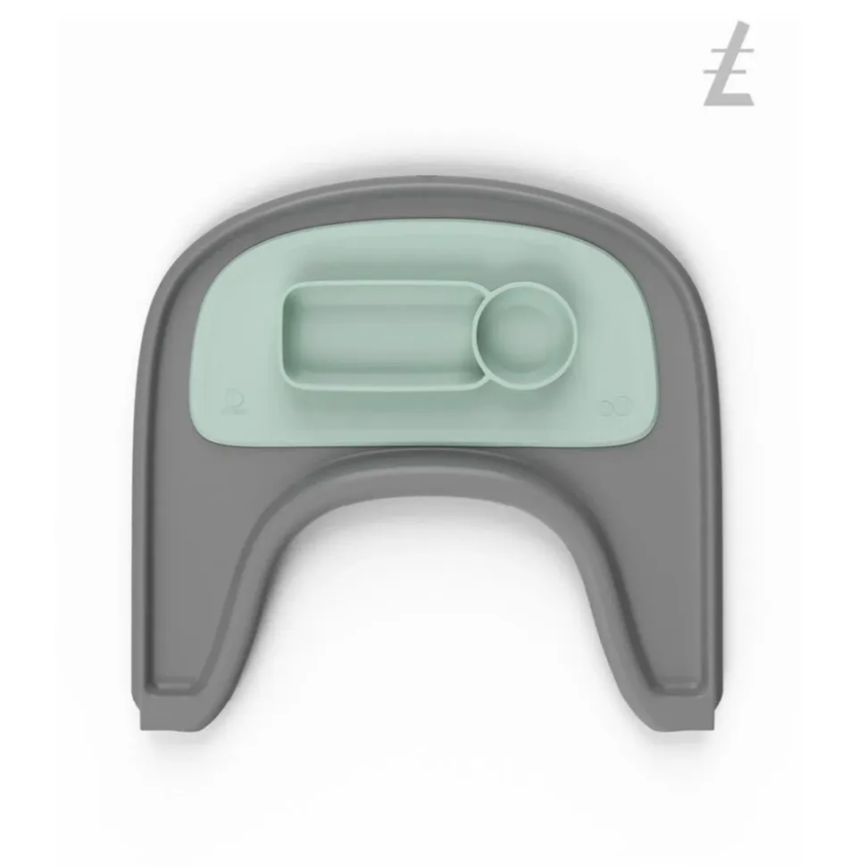 Plateau tray pour chaise haute tripp trapp gris