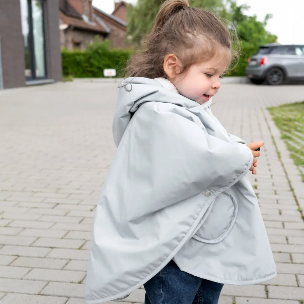 Poncho chaud de voyage imperméable plum