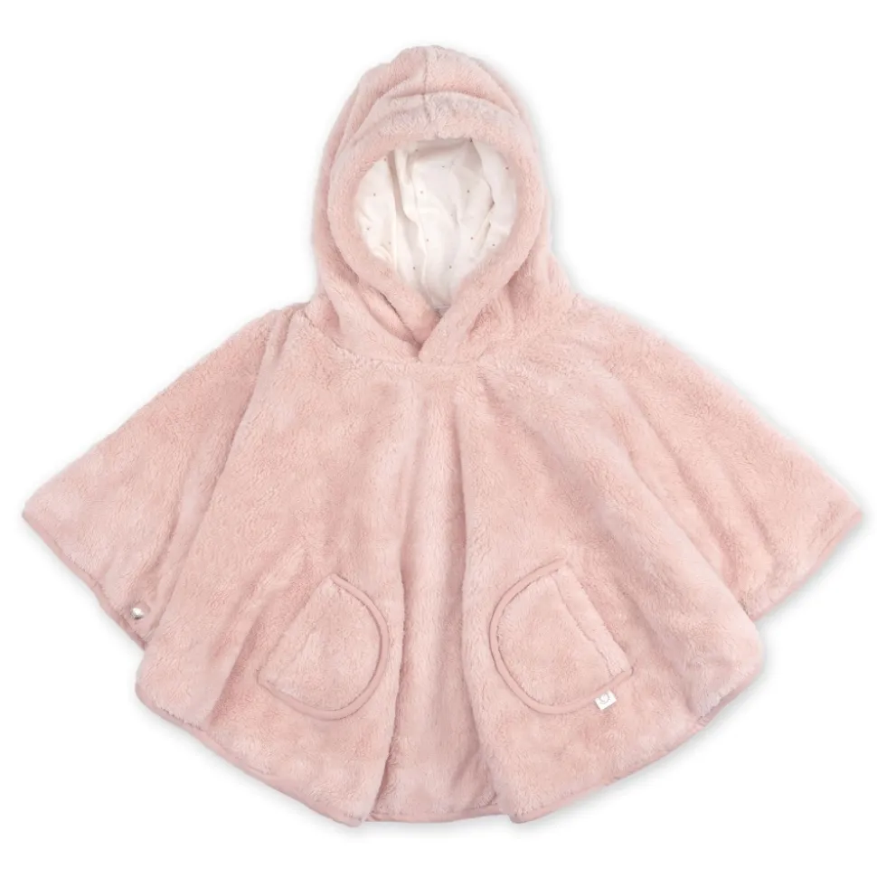 Poncho chaud softy cadum rose