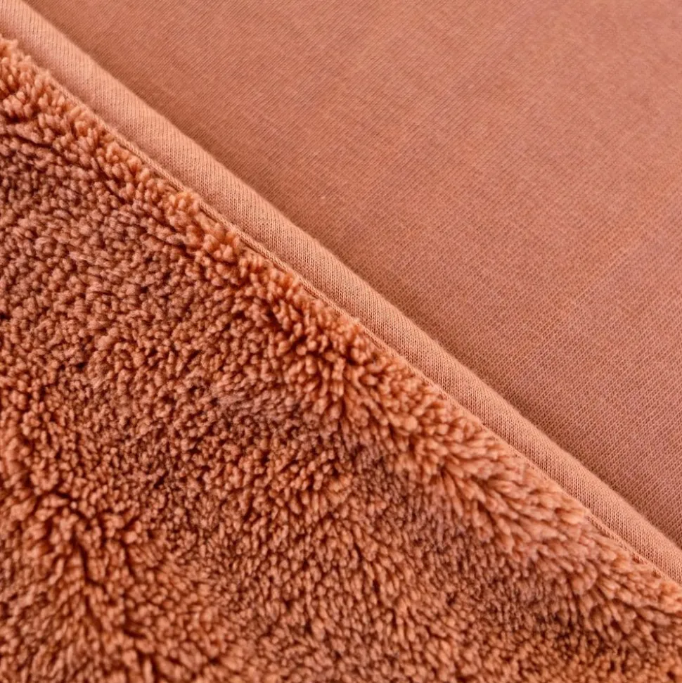 Poncho chaud softy noisette